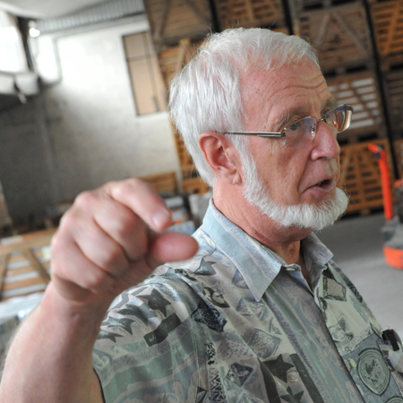 Le président Raymond Roubeyrotte
