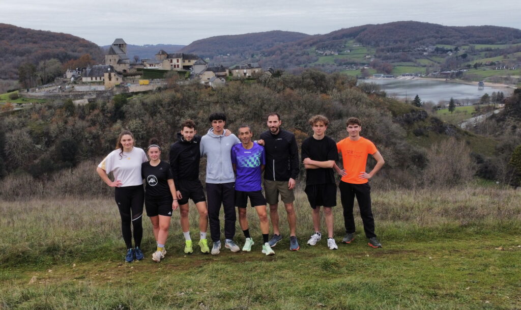 L'équipe Tramaca avec son parrain Thierry Breuil DR