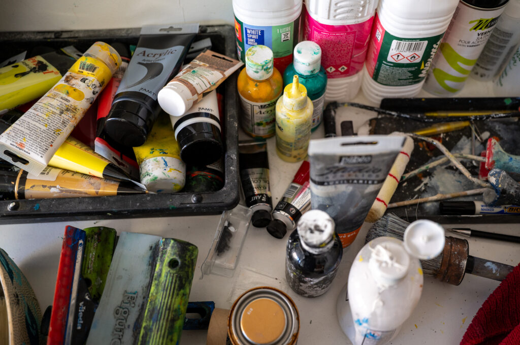 Jicey artiste peintre © Xavier Harismendy - Ville de Brive