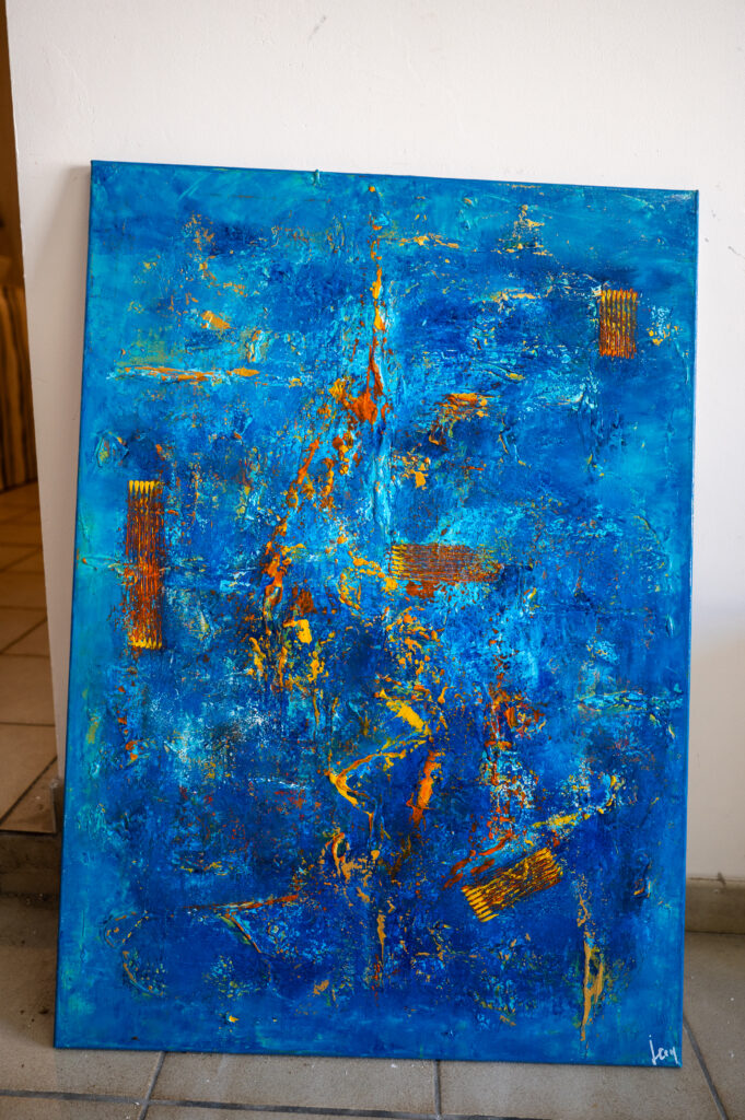 Jicey artiste peintre © Xavier Harismendy - Ville de Brive