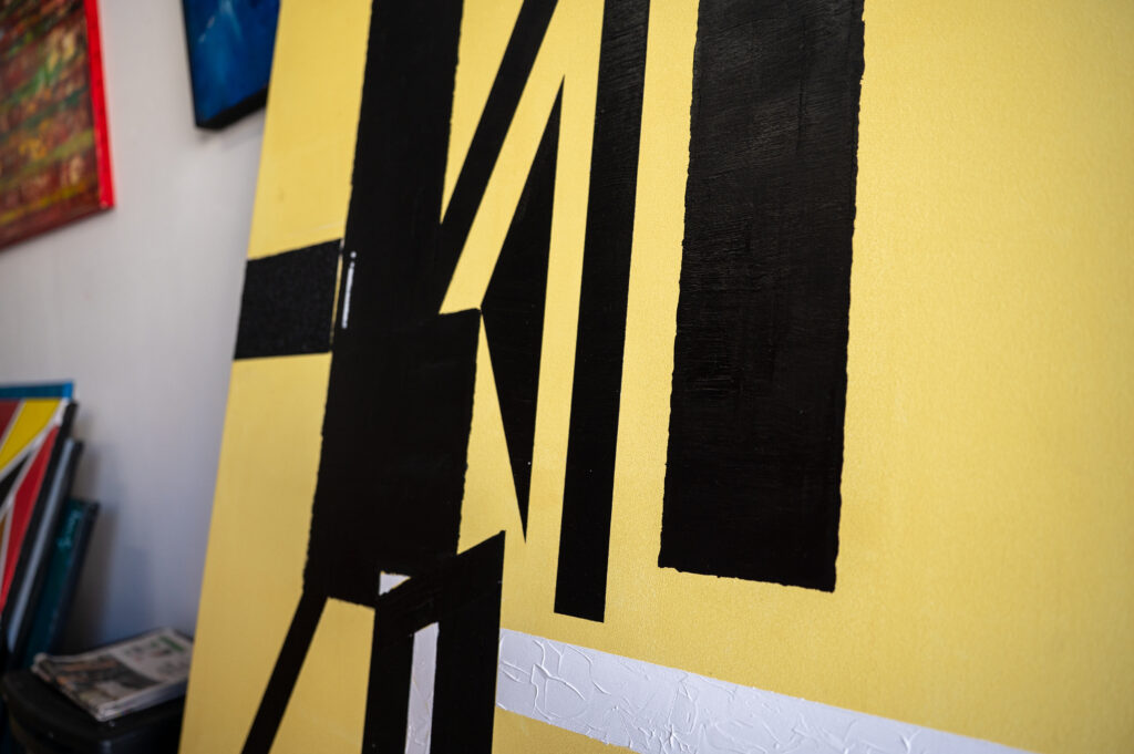 Jicey artiste peintre © Xavier Harismendy - Ville de Brive