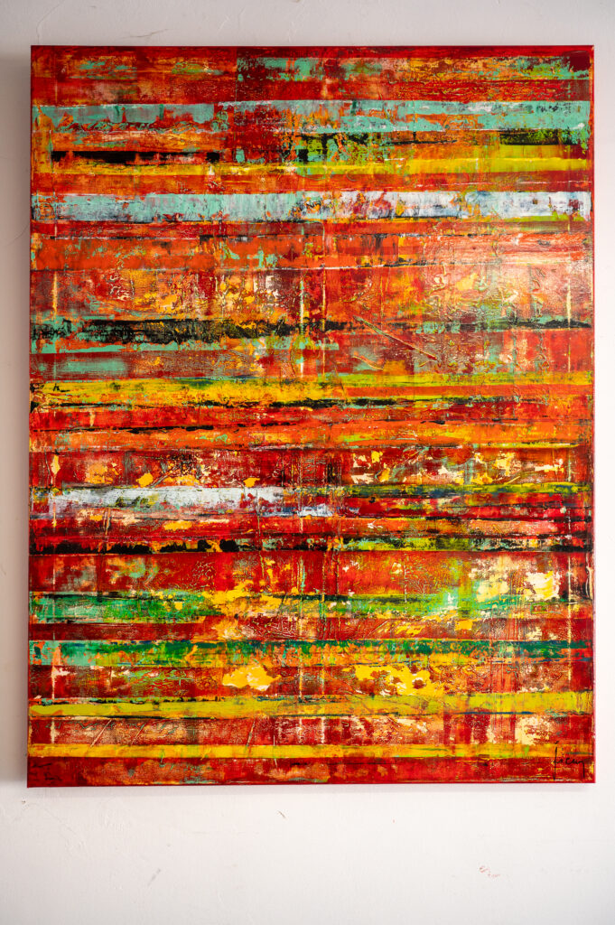 Jicey artiste peintre © Xavier Harismendy - Ville de Brive-87