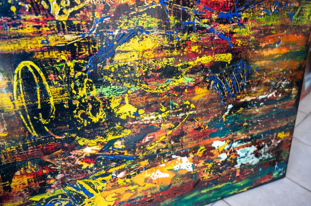 Jicey artiste peintre © Xavier Harismendy - Ville de Brive