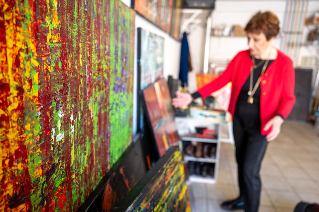 Jicey artiste peintre © Xavier Harismendy - Ville de Brive