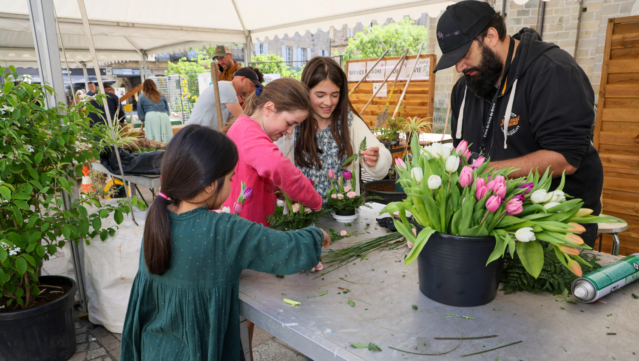 inauguration la fête des jardins Fatima Kaabouch Ville-de-Brive 2V7A8088