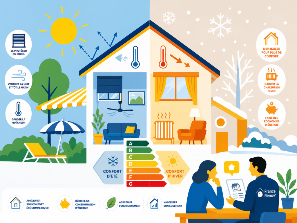 Améliorer son confort été comme hiver