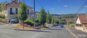 Rue Maréchal Juin Brive Arbres