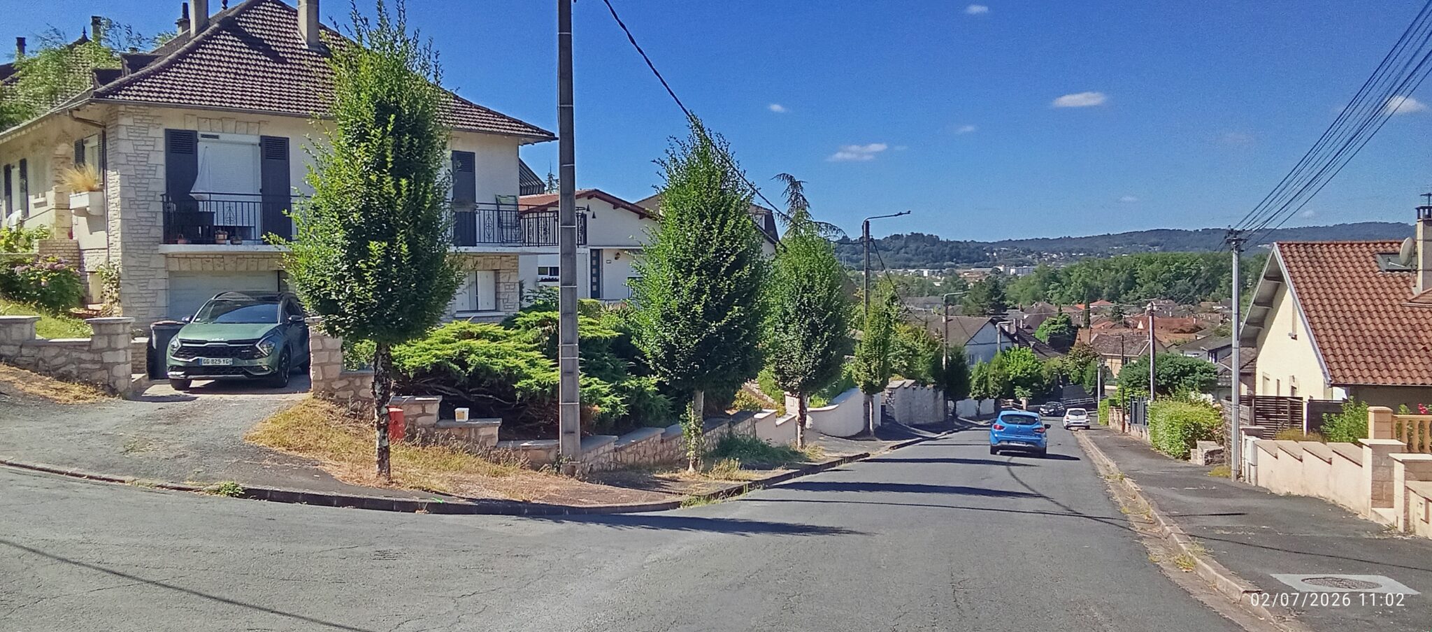 Rue Maréchal Juin Brive Arbres